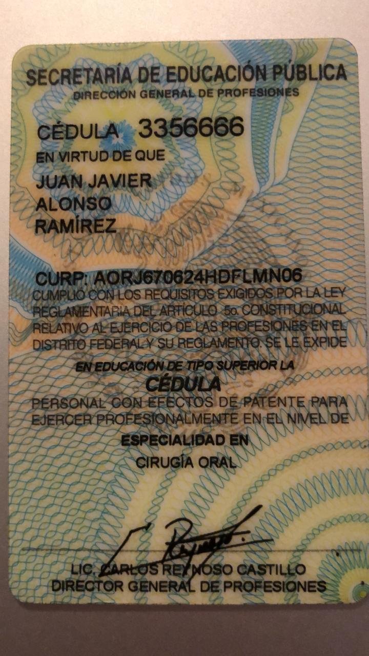 Dr. Juan Javier Alonso Ramírez - Ver certificaciones 10