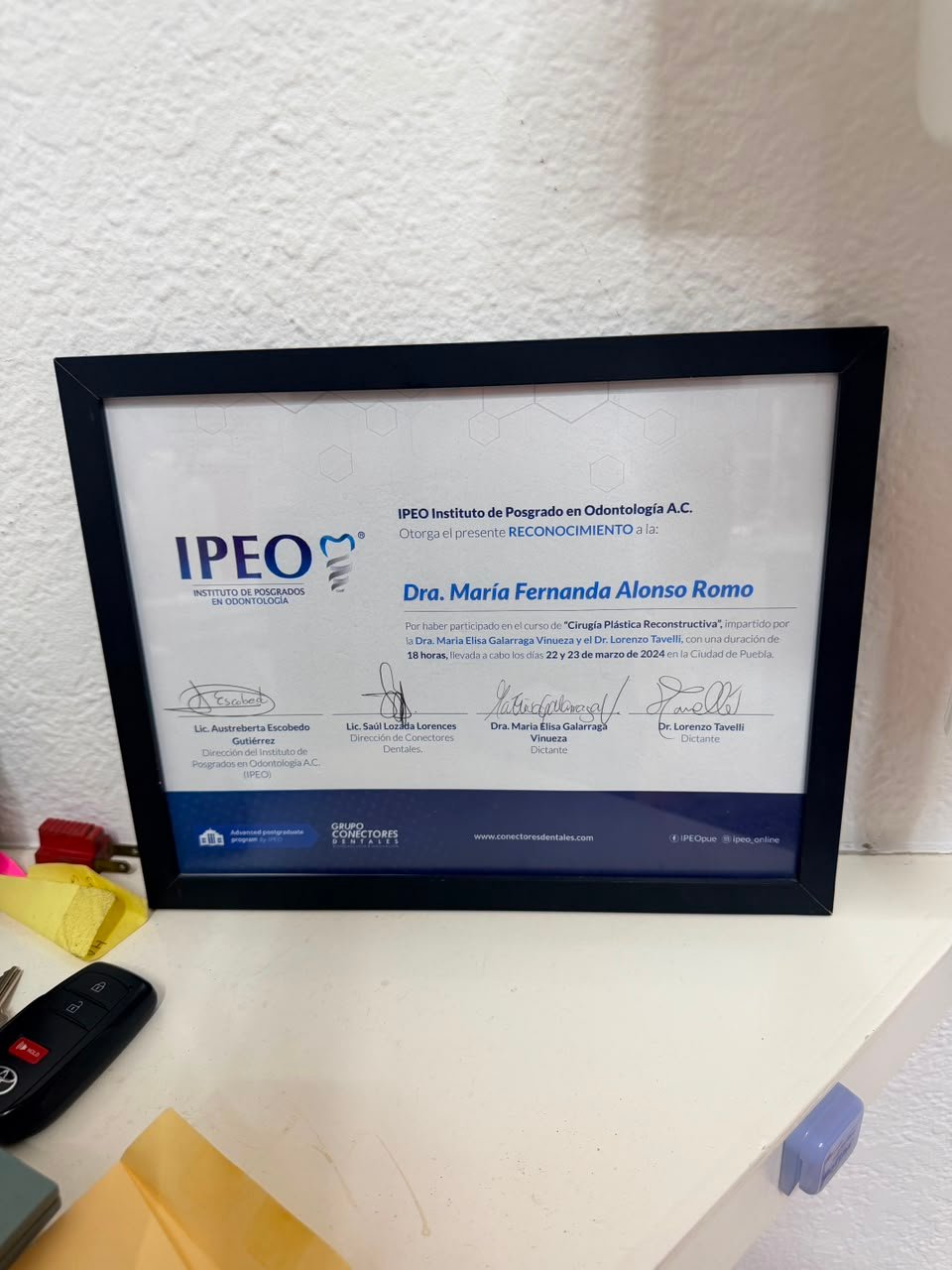 Dra. María Fernanda Alonso Romo - Ver certificaciones 7